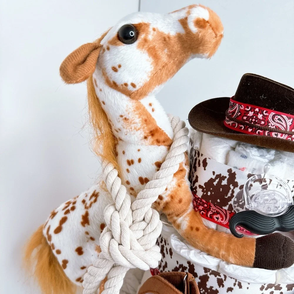 Wild West Cowboy Diaper Cake